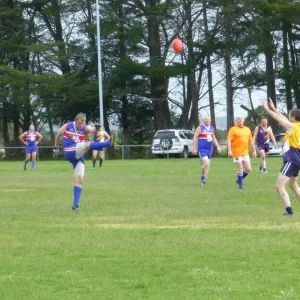 2014 Round 10 - 35s & 45s vs Moorabool Valley